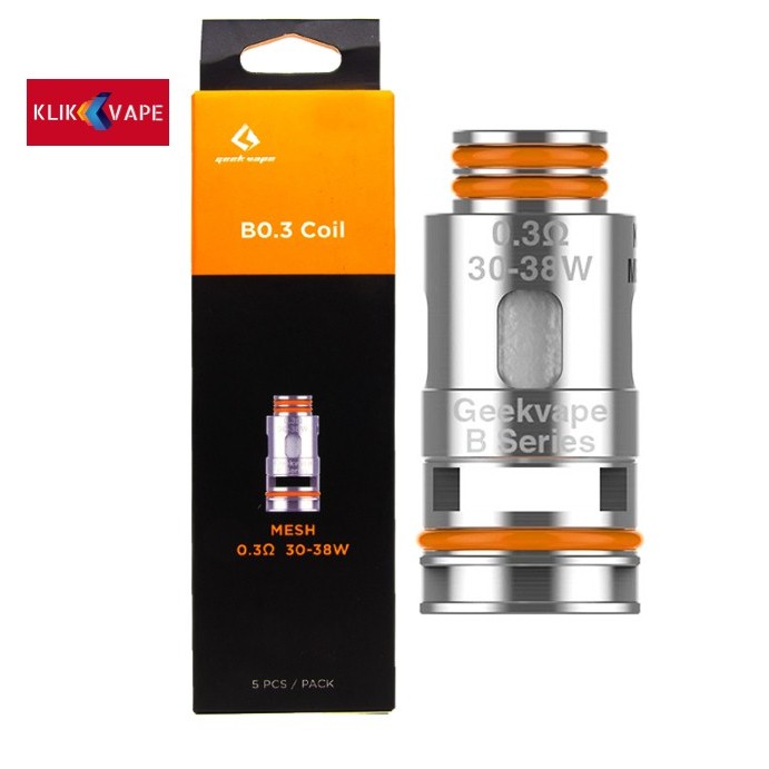 Aegis Boost B Series Coil 0.3 Ohm PACK 5 PCS KlikVape Bandung