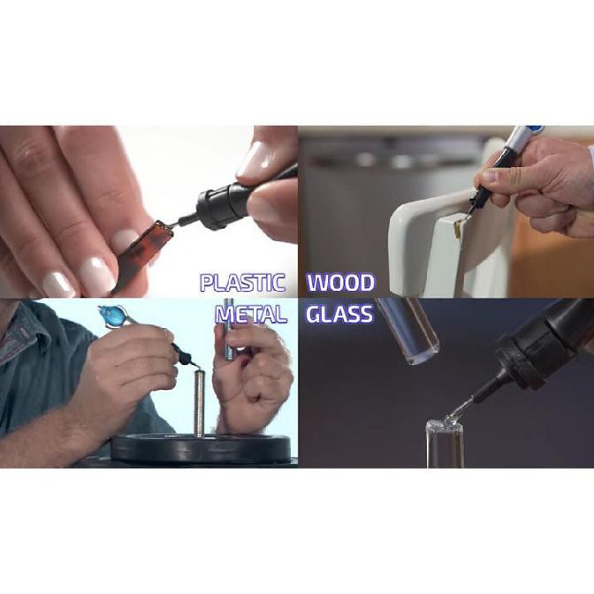 

5 SECOND FIX LEM SERBAGUNA AJAIB SINAR UV MAGIC SUPER GLUE POWER TOOL