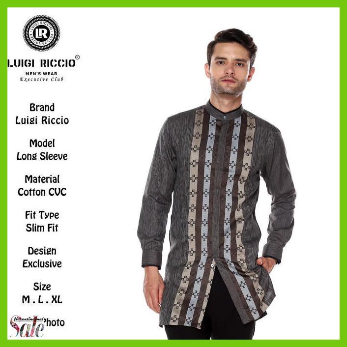 SIMAGMUSLIM- GAMIS PRIA PAKISTAN | BAJU KOKO PAKISTAN LUIGI RICCIO - M -ASLII.