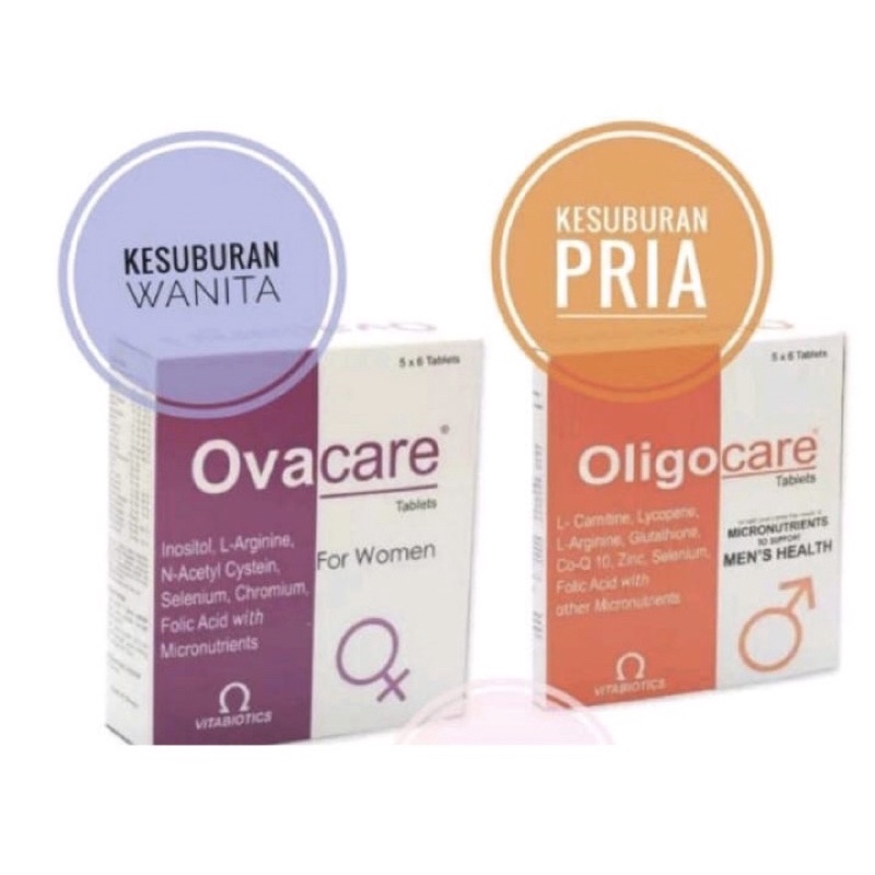 Oligocare ovacare box @30 tablet ( paket program hamil promil )