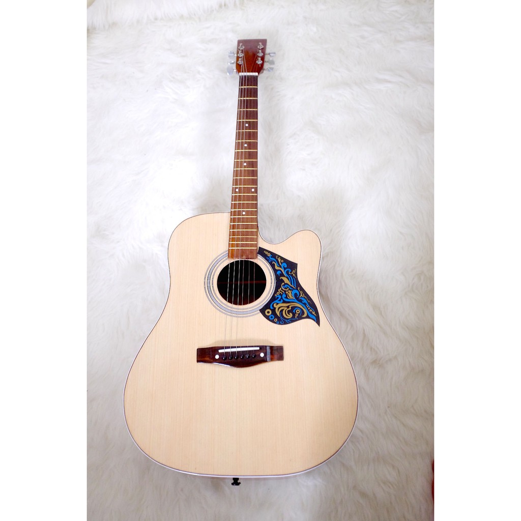 Gitar AKUSTIK F500 Sungkai suara Nyaring buat nyanyi bareng