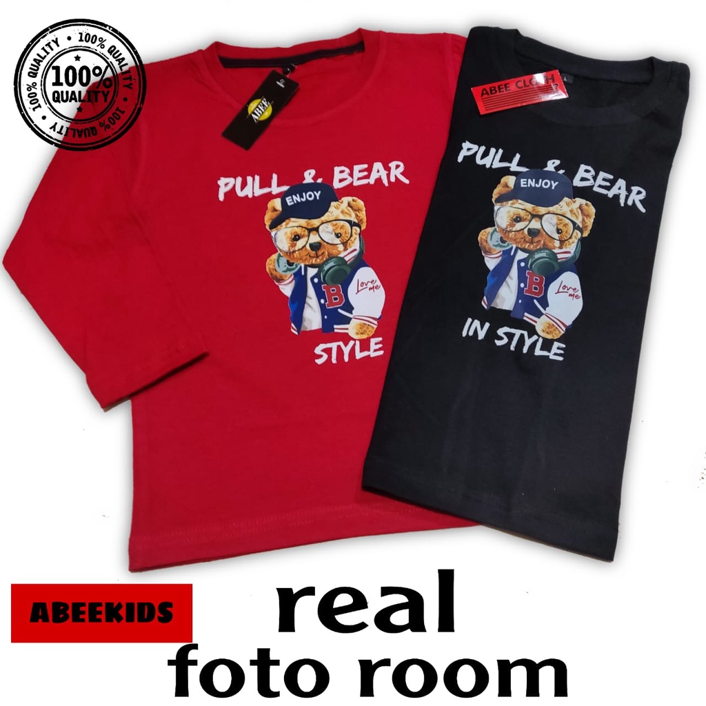 baju kaos anak laki-laki dan perempuan lengan panjang/kaos lengan panjang/kaos anak-anak lengan panj