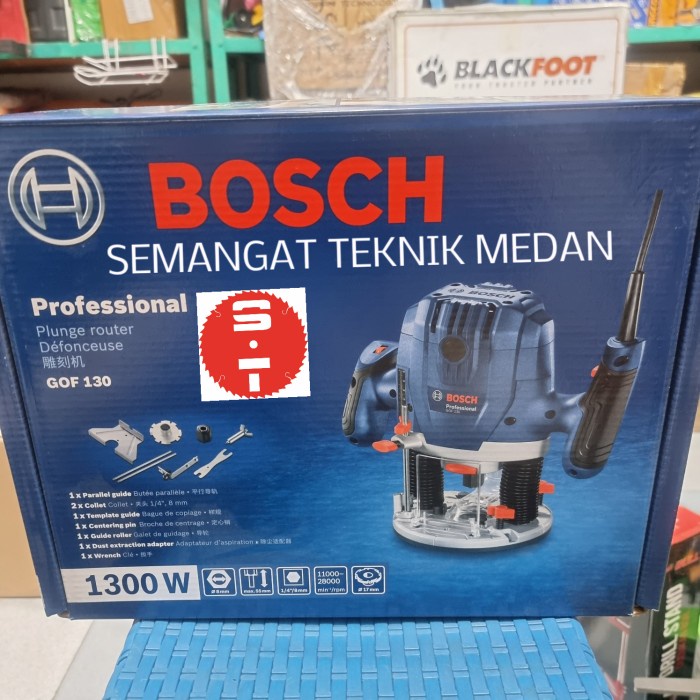 GOF130 MESIN PROFIL ROUTER HAND TRIMMER BOSCH 6mm 8mm 1/4" GOF 130