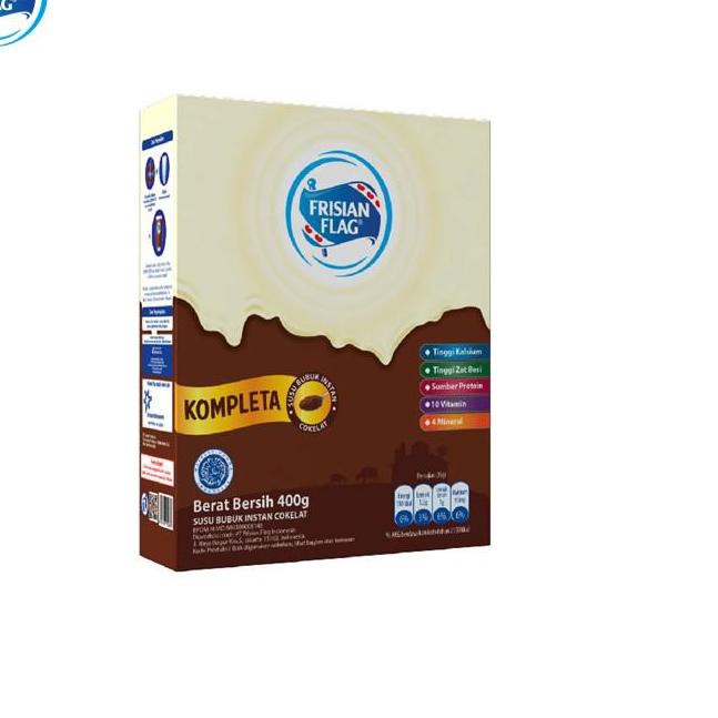 

[KODE PRODUK 793] Frisian Flag Kompleta Coklat 400gr x 2 TERBARU..!!