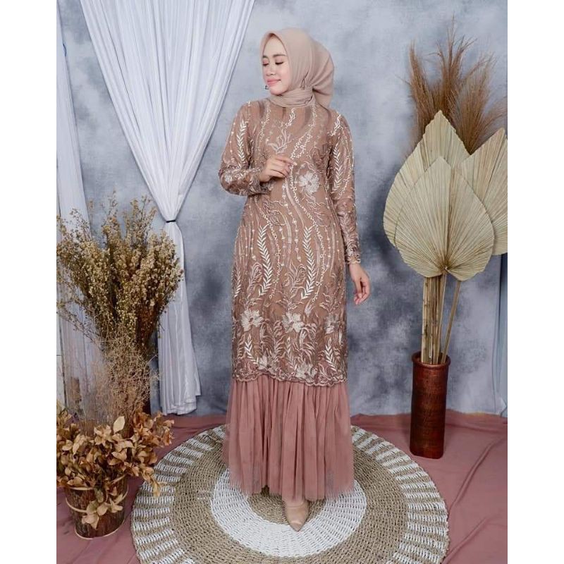 gamis tutu || kebaya gamis || kebaya wisuda