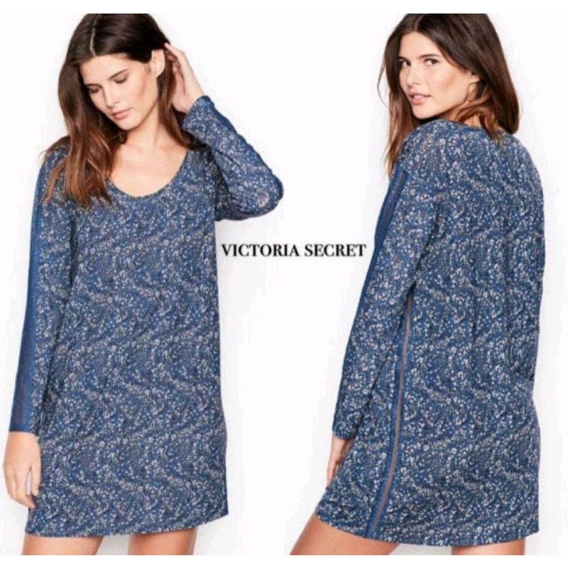 Victoria tunik dress baju tidurTunik Lace