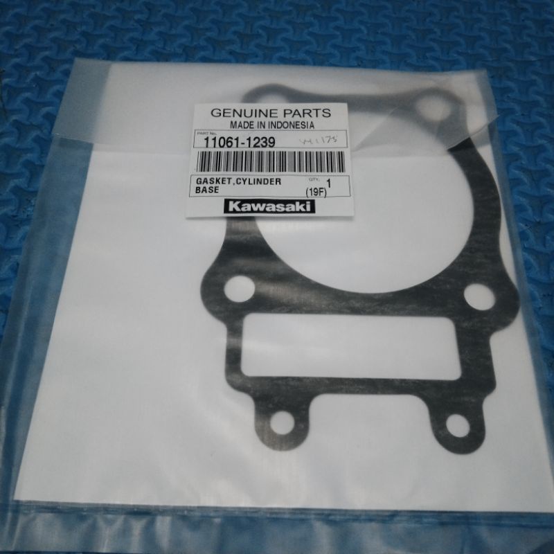 paking blok bawah w 175 w175 original Kawasaki 11061-1239