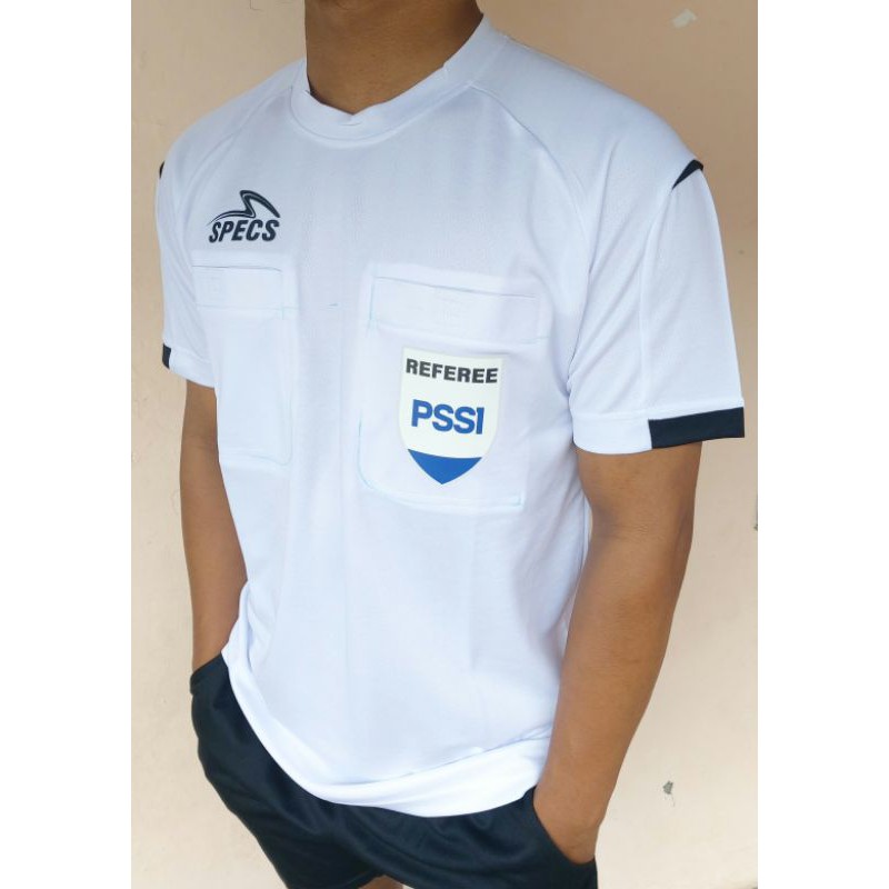 Baju WASIT SPECS model Liga 1 ( 2020 ) LOGO SAKU REFEREE PSSI ( kain MILANO )