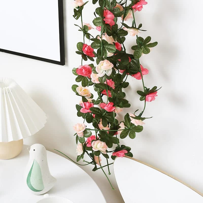 Bunga Rambat PEONY - Bunga Hias Gantung - Tanaman Hias Artificial Plastik - Dekorasi Rumah Cafe - Bu