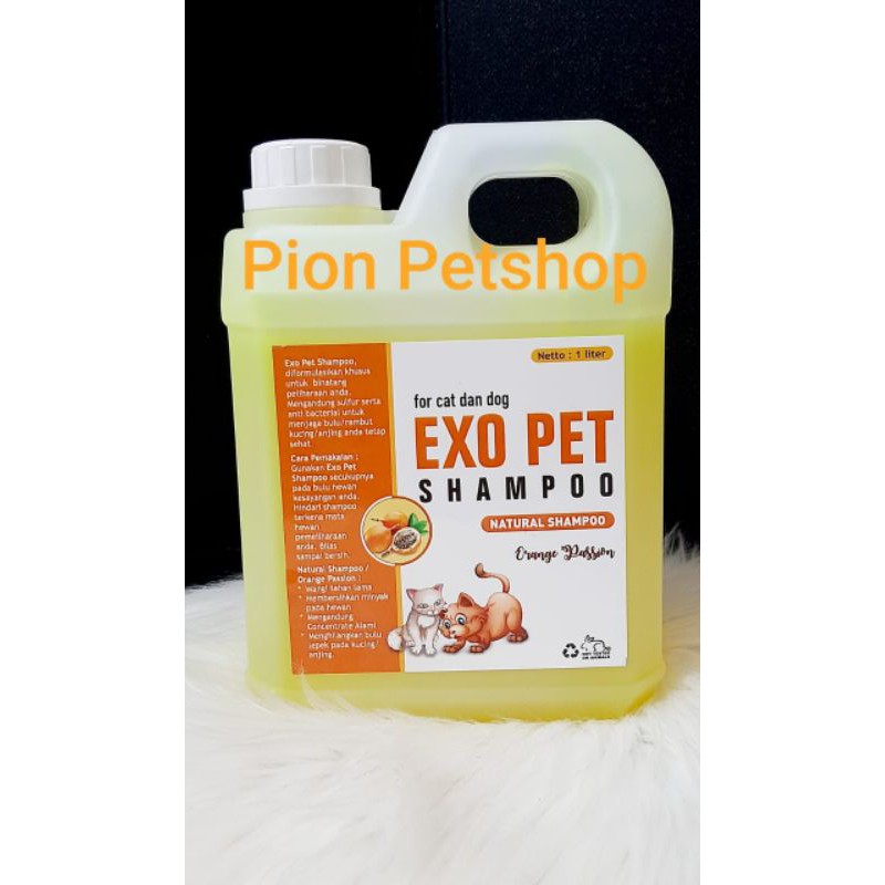 EXO Natural Shampo 1 liter (untuk anjing dan kucing)