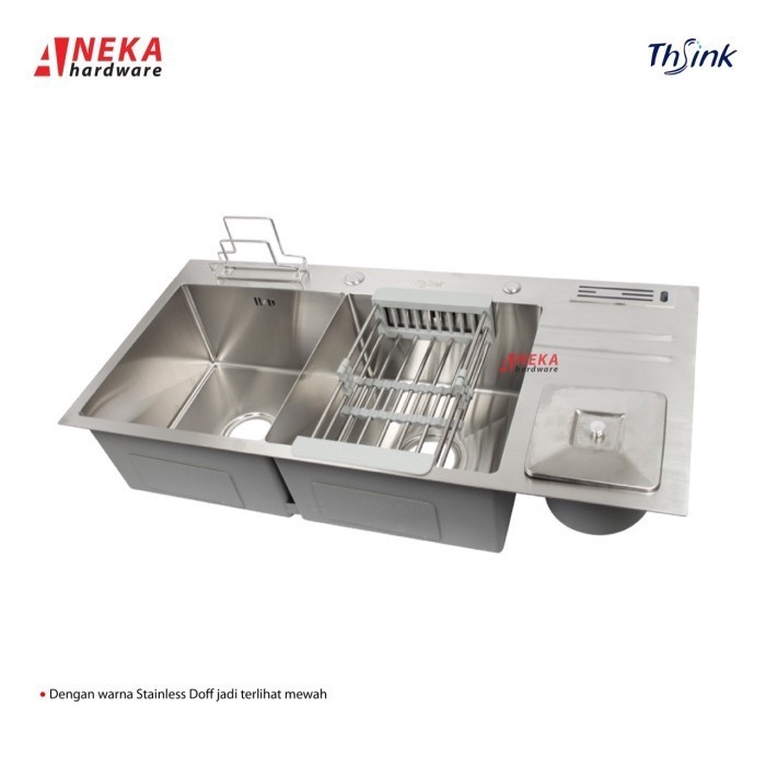 Wastafel - Kitchen Sink Thsink 10048 / Bak Cuci Piring 1 Meter 2 Lubang