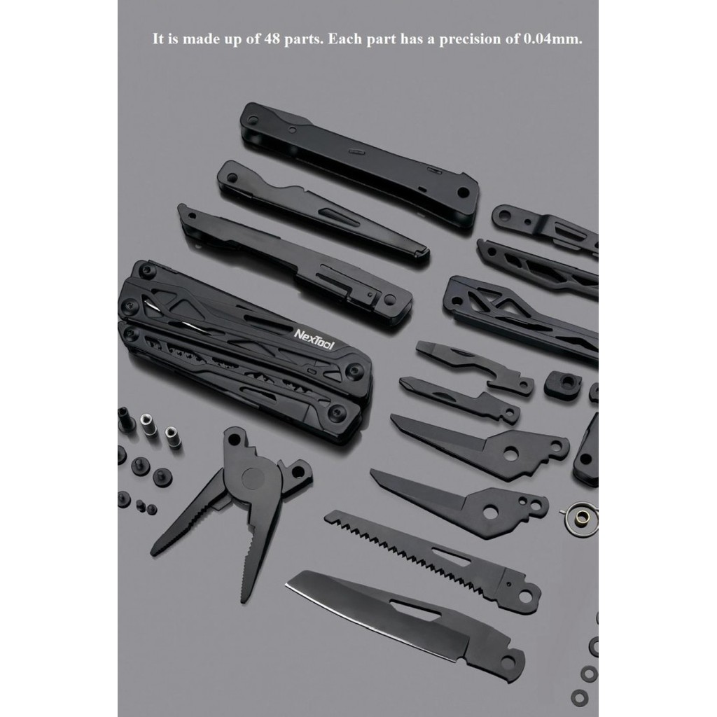 XIAOMI NEXTOOL 10 in 1 Outdoor Multifunction Foldable Tools - KT5024