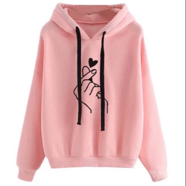 (BISA COD) JAKET CEWEK KOREA SARANGHEO/ HOODIE CEWEK MURAH