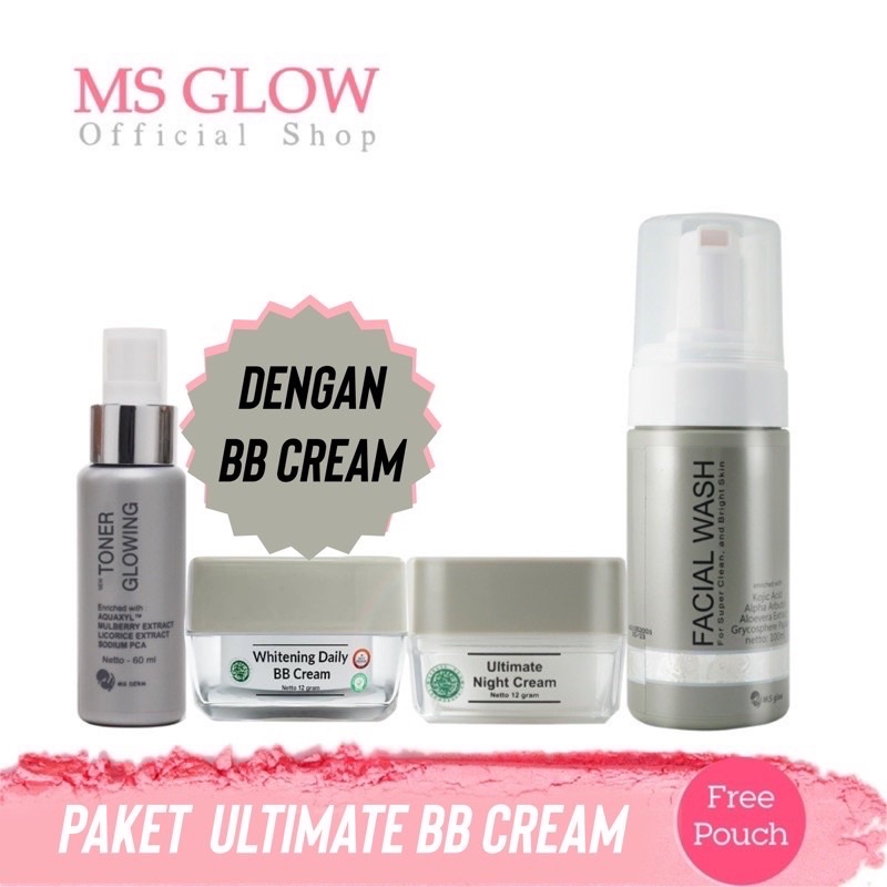 PAKET ULTIMATE BB CREAM MS GLOW