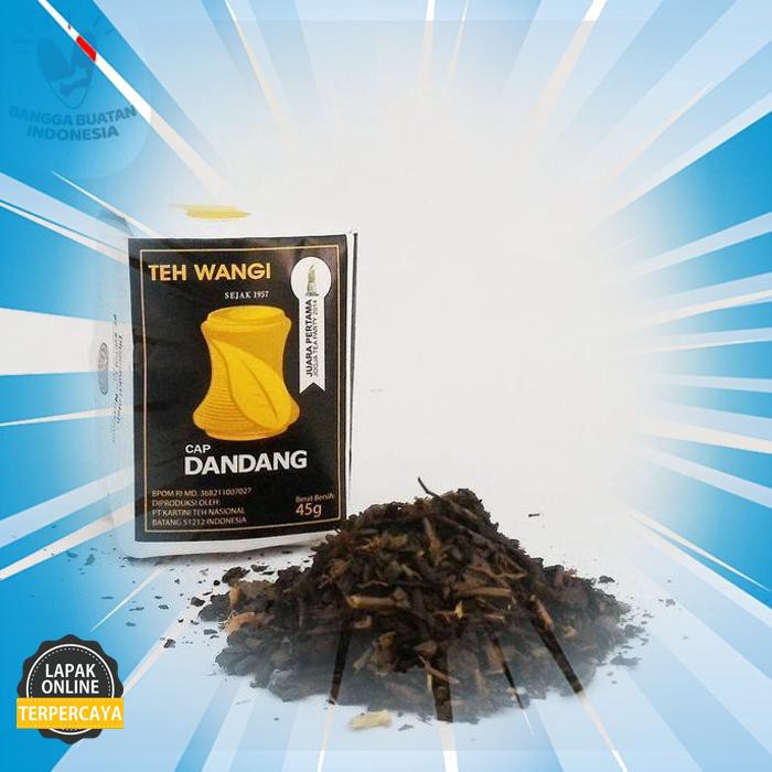 

Hot Sale Teh Dandang Hitam Teh Tubruk Tradisional Dengan Bunga Melati Premium Jaminan Mutu