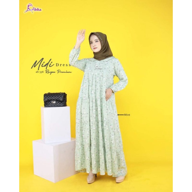 DRESS MIDI ABIKA