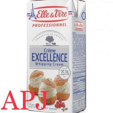 

(BISA COD) ELLE VIRE WHIP CREAM WHIPPING CREAM 1 Karton isi 12 liter