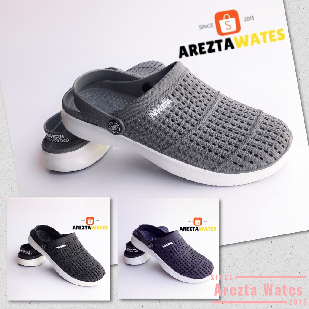 Sandal selop pria dan wanita tali belakang new era MB 6024