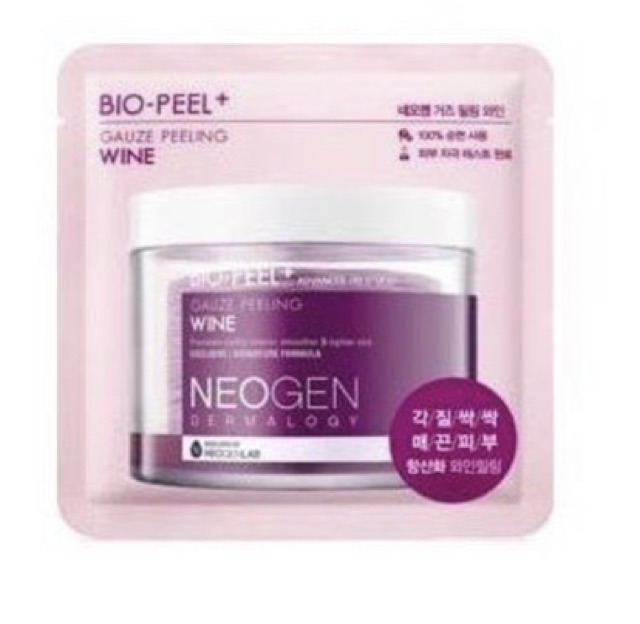 BPOM - Neogen Dermalogy ~ Bio peel Gauze peeling Wine