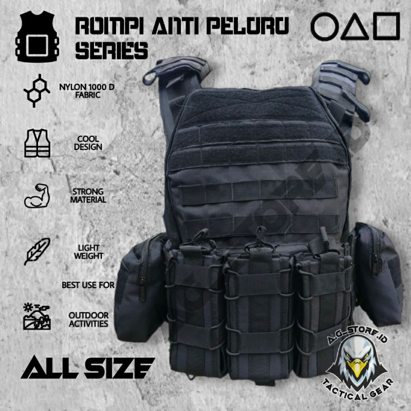 ROMPI ANTI PELURU / ROMPI VEST / ROMPI TEMPUR