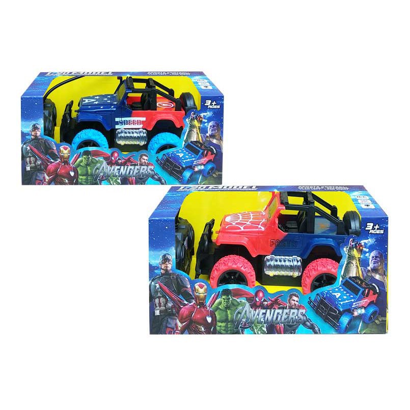 MAINAN ANAK REMOTE CONTROL MOBIL MOBILAN JEEP RC OFF ROAD 1:20 AVENGERS - DH666-16