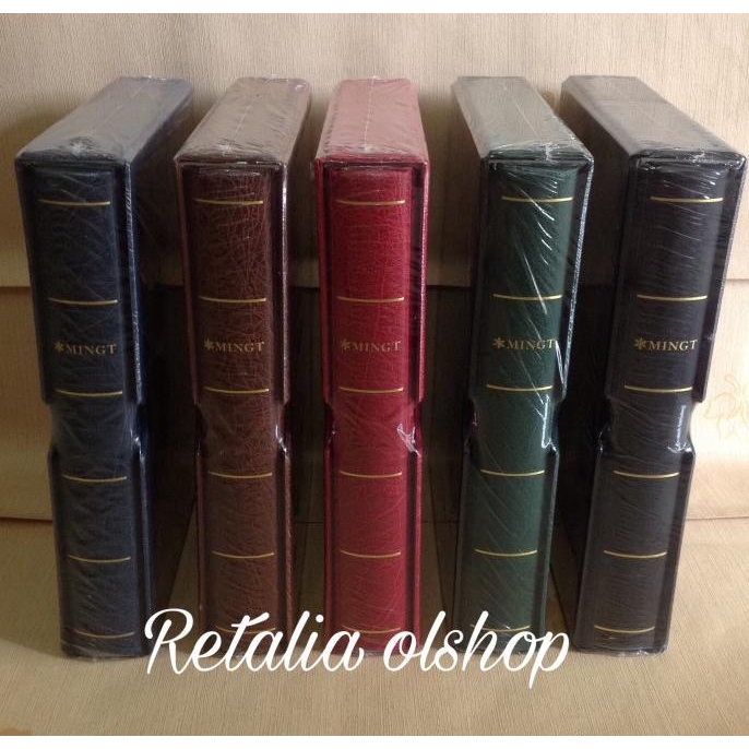 

Album Uang Coin MINGT Bahan Semi Kulit Free Refill 5 lembar