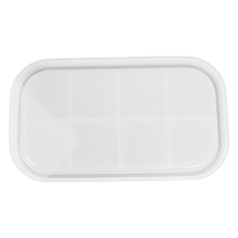 SIY  Oval Tray Epoxy Resin Mold Dish Plate Serving Board Casting Silicone Mould DIY Crafts Jewelry Holder Making Tool