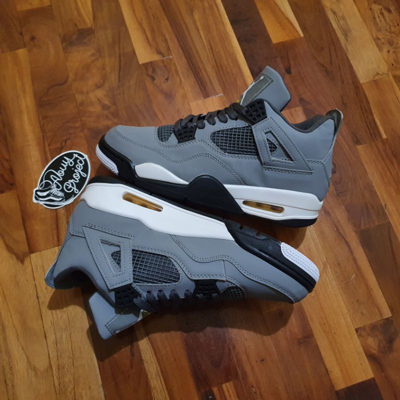 cool grey 4s on feet