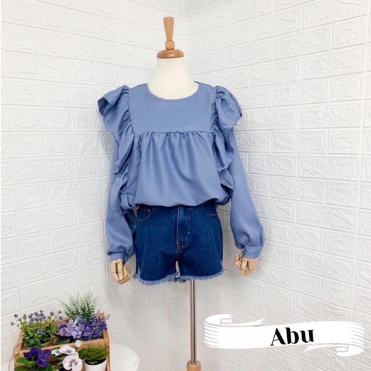 AFI - MC - Riana Ruffle Blouse