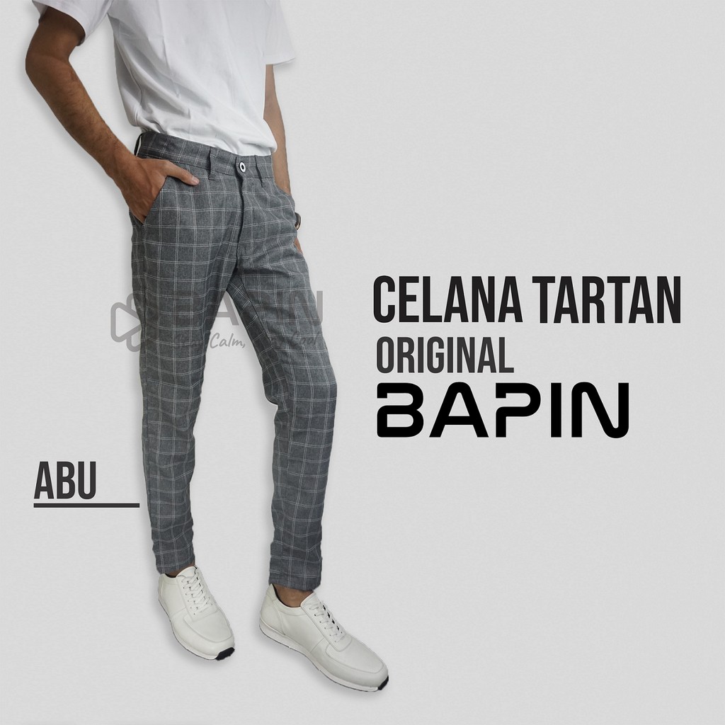 Celana Tartan Original BAPIN