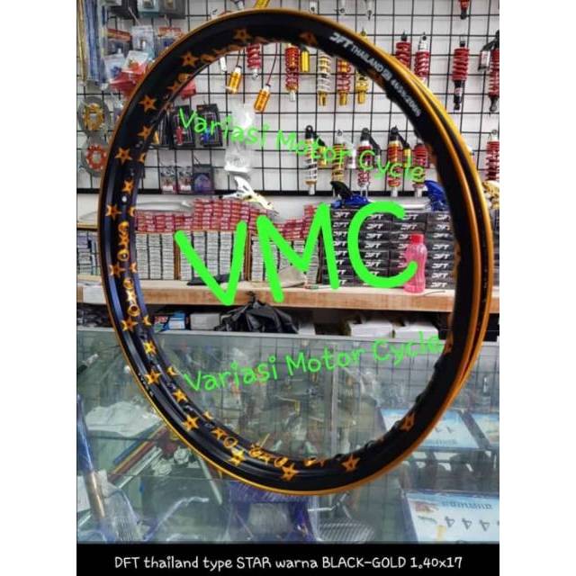 Velg DFT star thailand 140 ring 17 / velk jari-jari / velak DFT