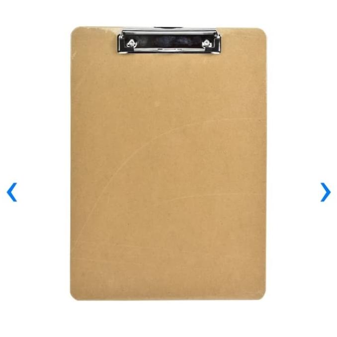 

Ready oke] Papan Clipboard Mdf A4/tatakan menulis