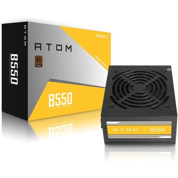 Supply | Power Supply / Psu Antec Atom B550 - 80+ Bronze Certified - Flat Cable