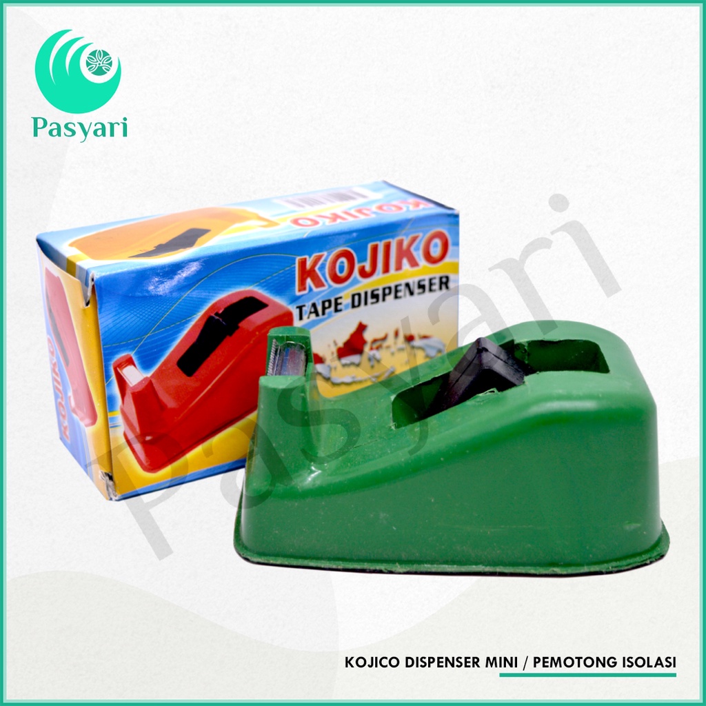 

Kojiko Tape Dispenser Mini / Pemotong Isolasi / Untuk isolasi ukuran 1/2 inch x 10 yard