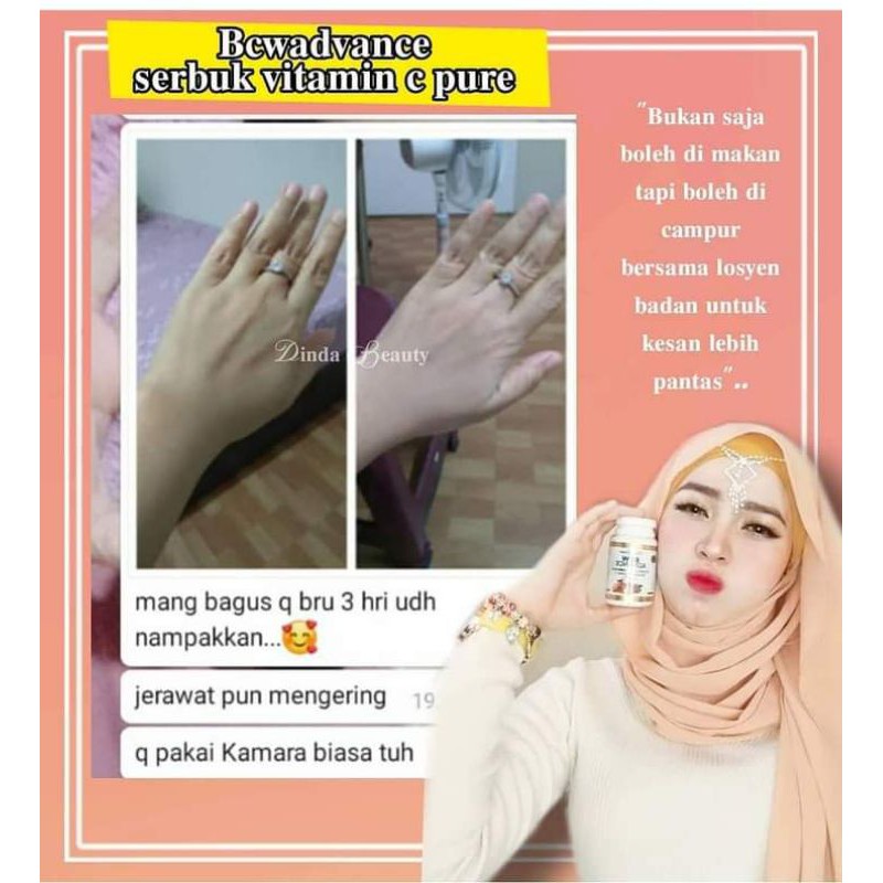 READY ORI BCW ADVANCE - BOOSTER C WHITENING PEMUTIH DAN PENCERAH KULIT ORI MALAYSIA
