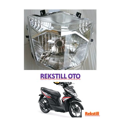 Reflektor Lampu Depan Beat New 2017
