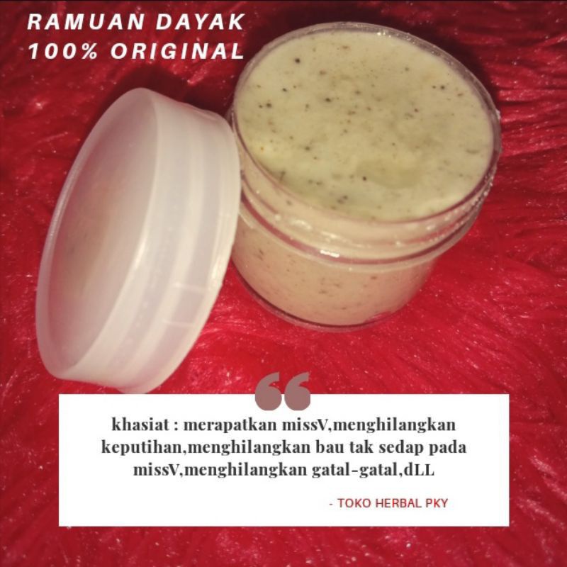 

ramuan herbal dayak asli