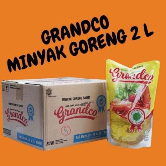 

*Promo* Minyak Goreng Grandco 2 Liter Isi 6 (Dus)