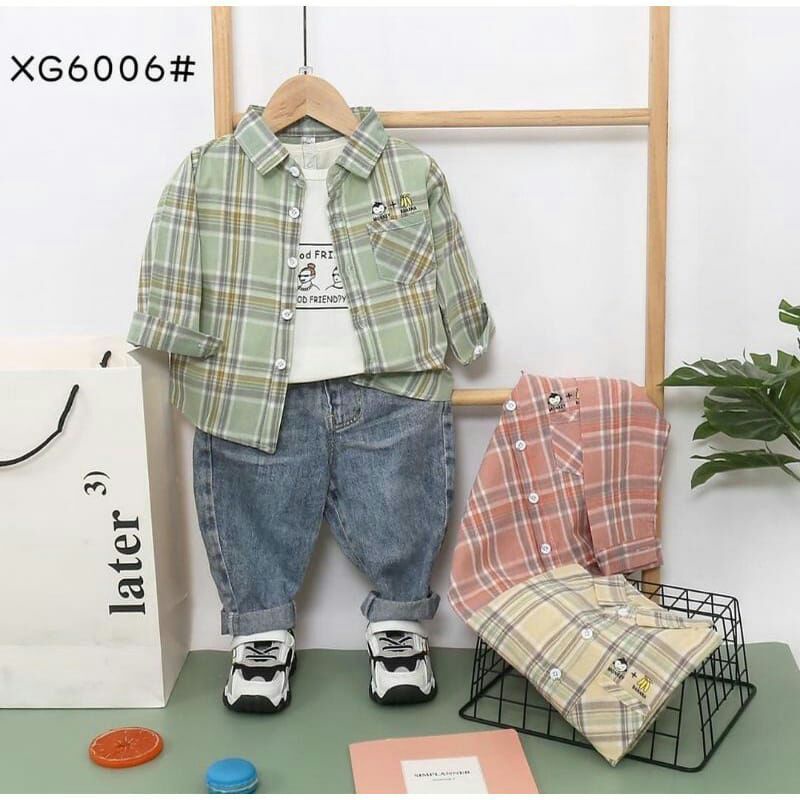 pusat grosir baju anak import TERMURAH /kemeja anak premium import