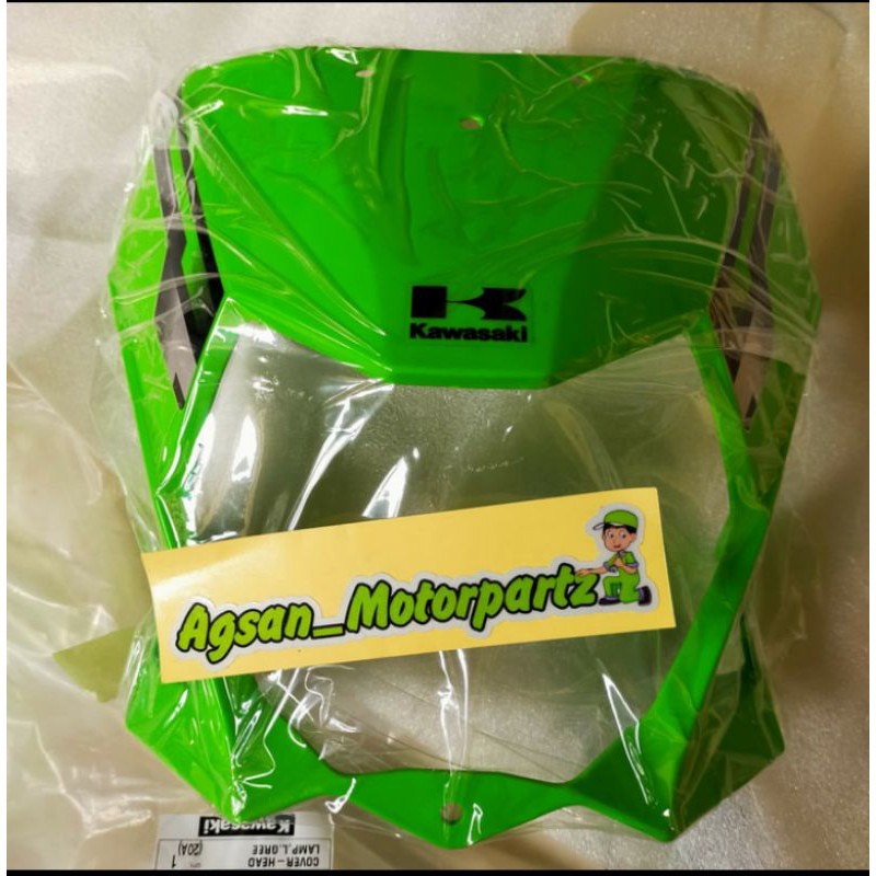 batok lampu klx D-Tracker new klx BF hijau original