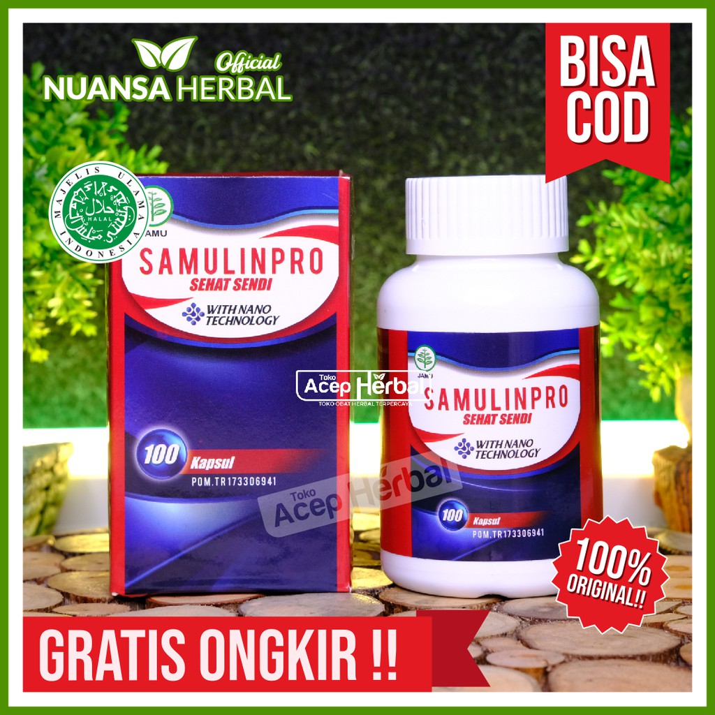 SAMULINPRO Walatra SEHAT SENDI Obat  Sakit  Pinggang  Asam 