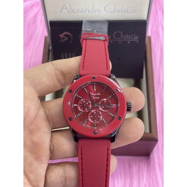 alexandre christie 2989bf wanita merah black