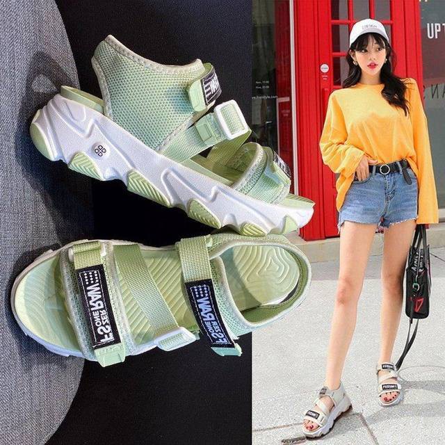 RYX - Thick Sole Sandal Wedges Korea Fashion - Ori Import