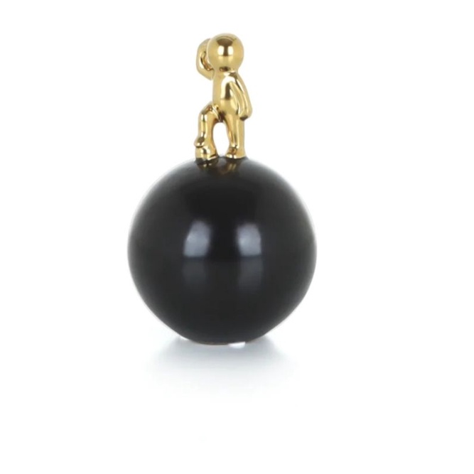 Enterprise Figure On Ball Figurine