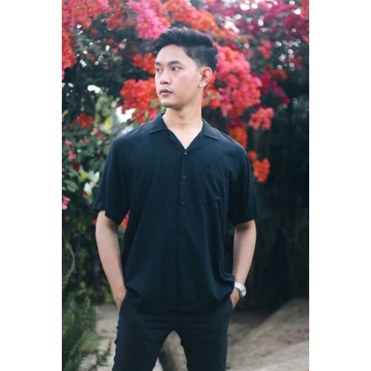 Kemeja Rayon Polos Unisex