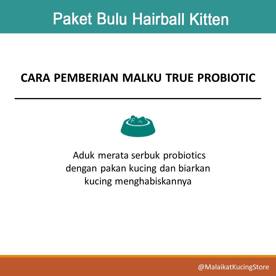 Paket MALKU Bulu Hairball Kitten - MALKU Vitamin