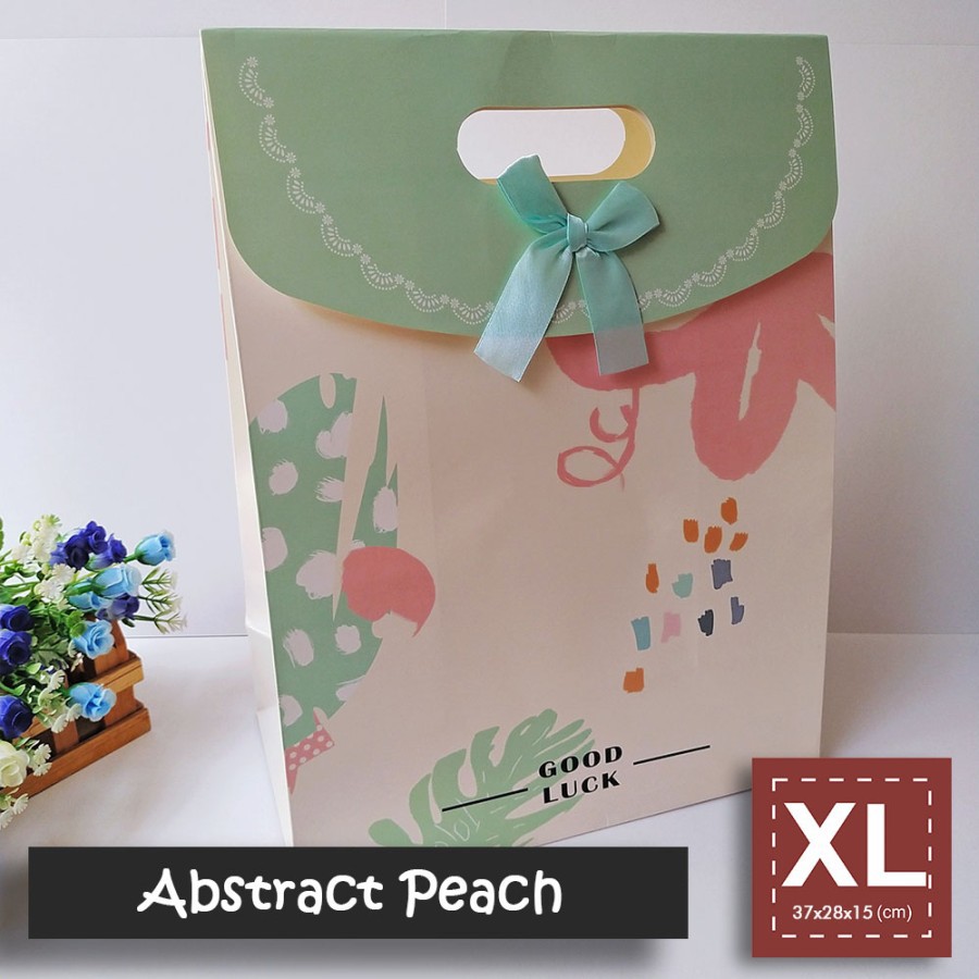 

Paper Bag Motif Ukuran XL / Tas Kertas Kado - ABSTRACT