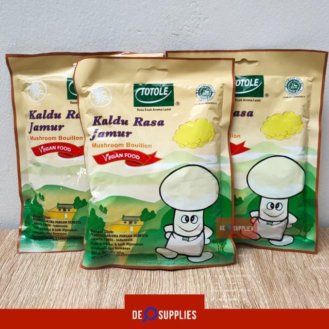 

Totole Kaldu Rasa Jamur 80gr - Penyedap Non MSG Mushroom Vegan