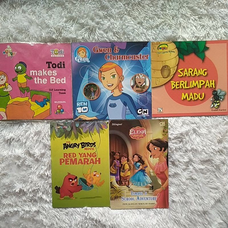 [PROMO] Edutivity Angry Birds - Gwen - Todi - Elena - Seri Cerita Bunda - bilingual