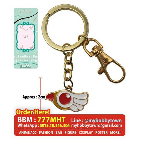 Card Captor Sakura Keychain : Sealing Wand (Head)